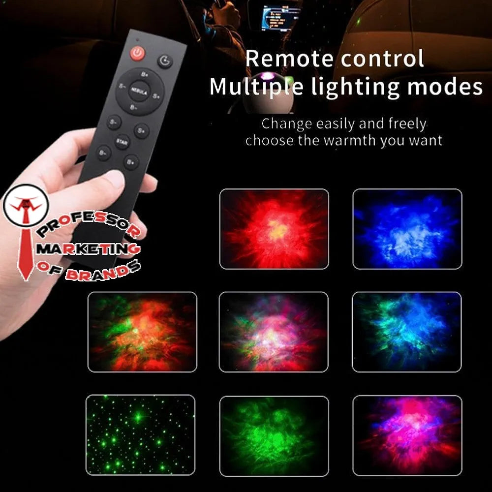 Astronaut Galaxy Projector with Bluetooth Speaker & Remote