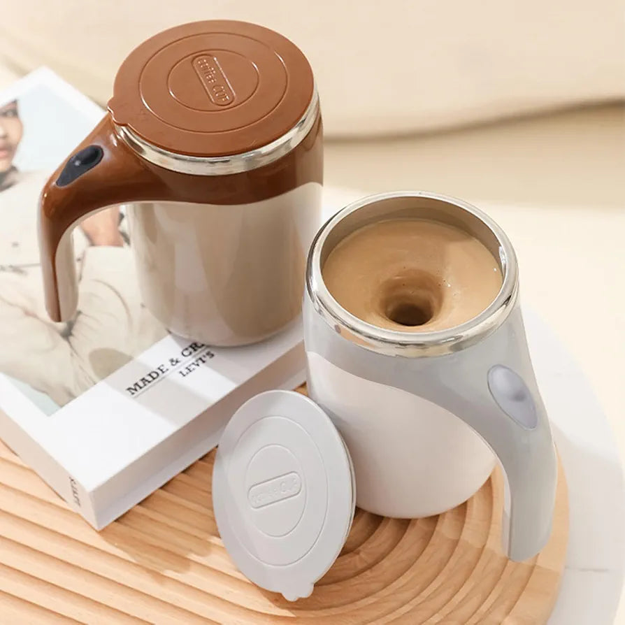 Self-Stirring Mug – USB Rechargeable Auto Mixing Cup