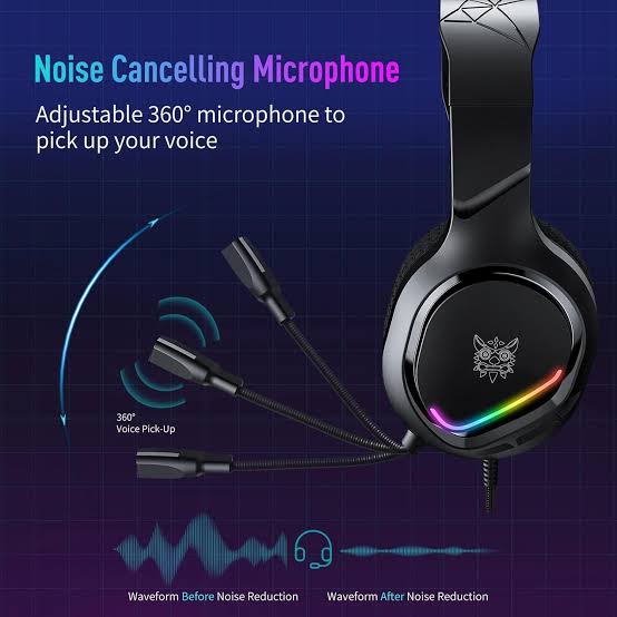 ONIKUMA X31 RGB Wired Gaming Headset