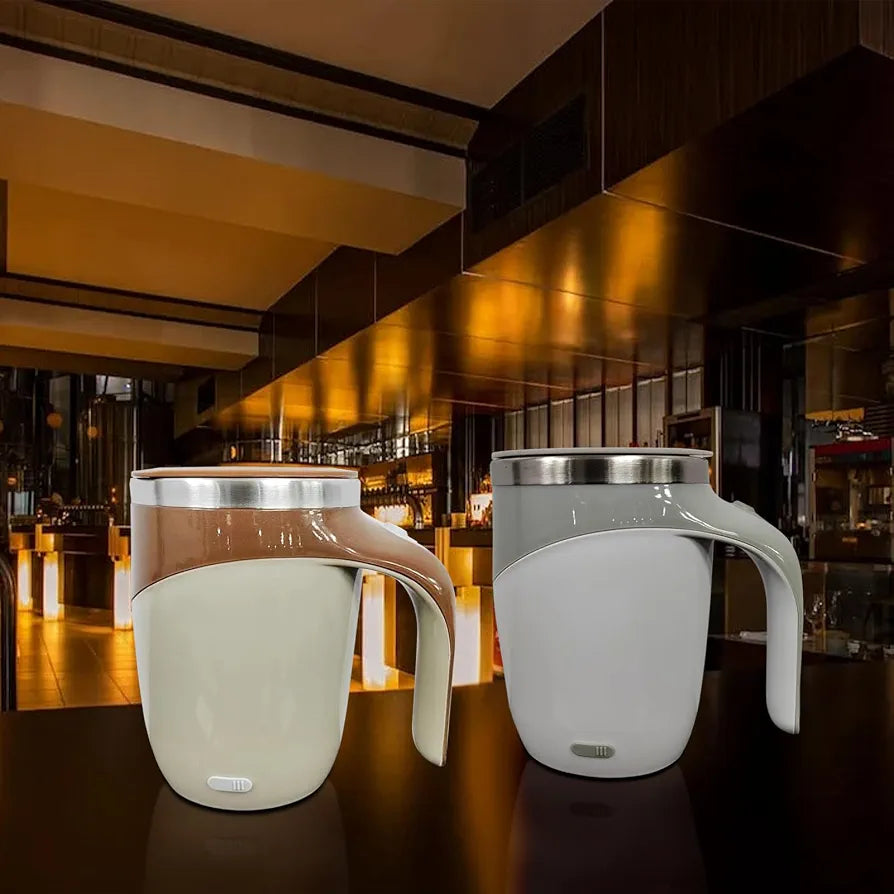 Self-Stirring Mug – USB Rechargeable Auto Mixing Cup