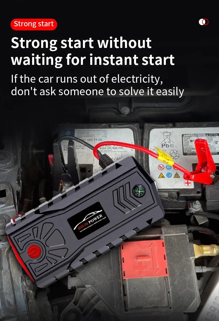 HIGH POWER Car Jump Starter – 49800mAh