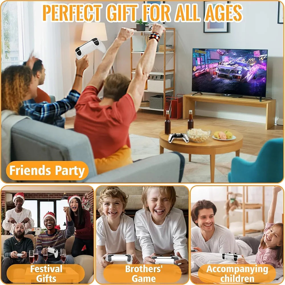 Game Stick Pro 4K – Wireless Retro Gaming Console with 20,000+ Games & 2 Controllers