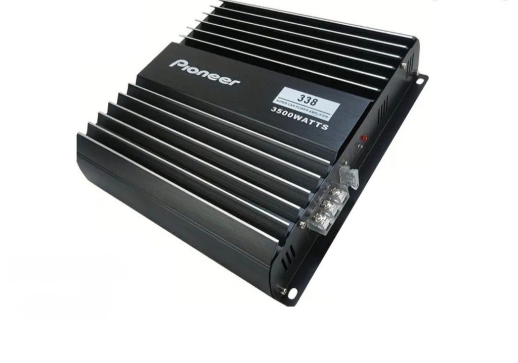 Pioneer GM-338 2-Channel Car Power Amplifier – 3500W Max, Class FD, Bridgeableg