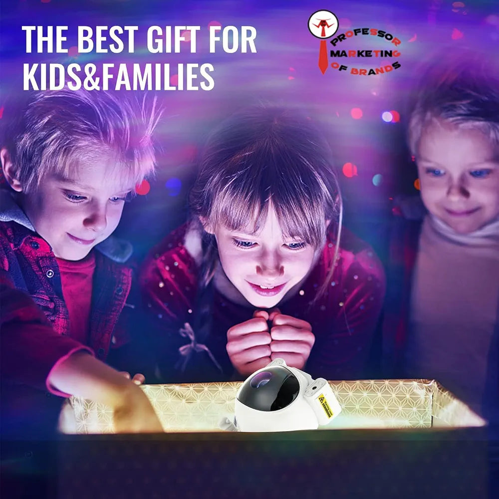 Astronaut Galaxy Projector with Bluetooth Speaker & Remote