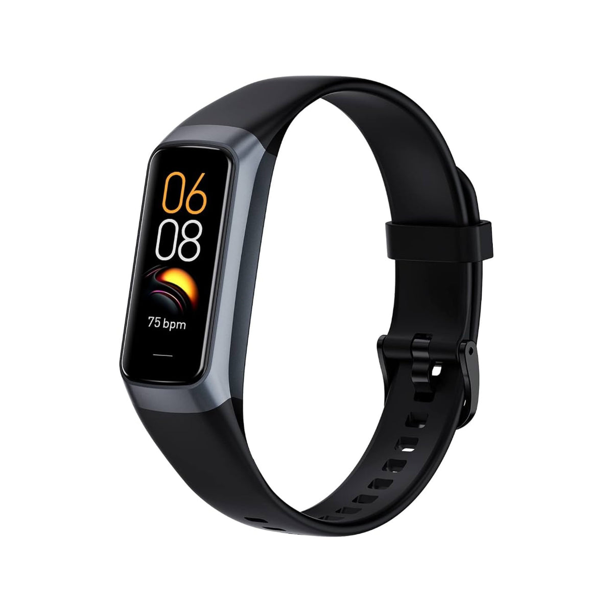 UMEGET Smart Band — 1.1" HD Fitness Tracker with Heart Rate, Sleep & Sport Modes (Black / White)