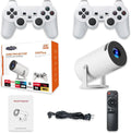 HY300 Pro Smart Projector – Android 11, 4K Support, 20,000 Games, WiFi, Bluetooth, 40"-120" Display