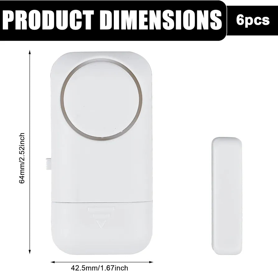 Door & Window Burglar Alarm Sensor