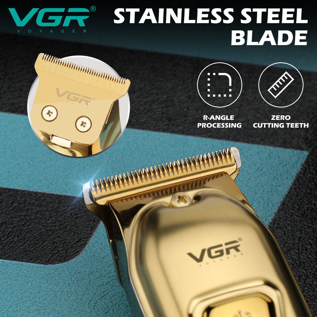VGR V-965 Professional Hair Trimmer – Gold Edition