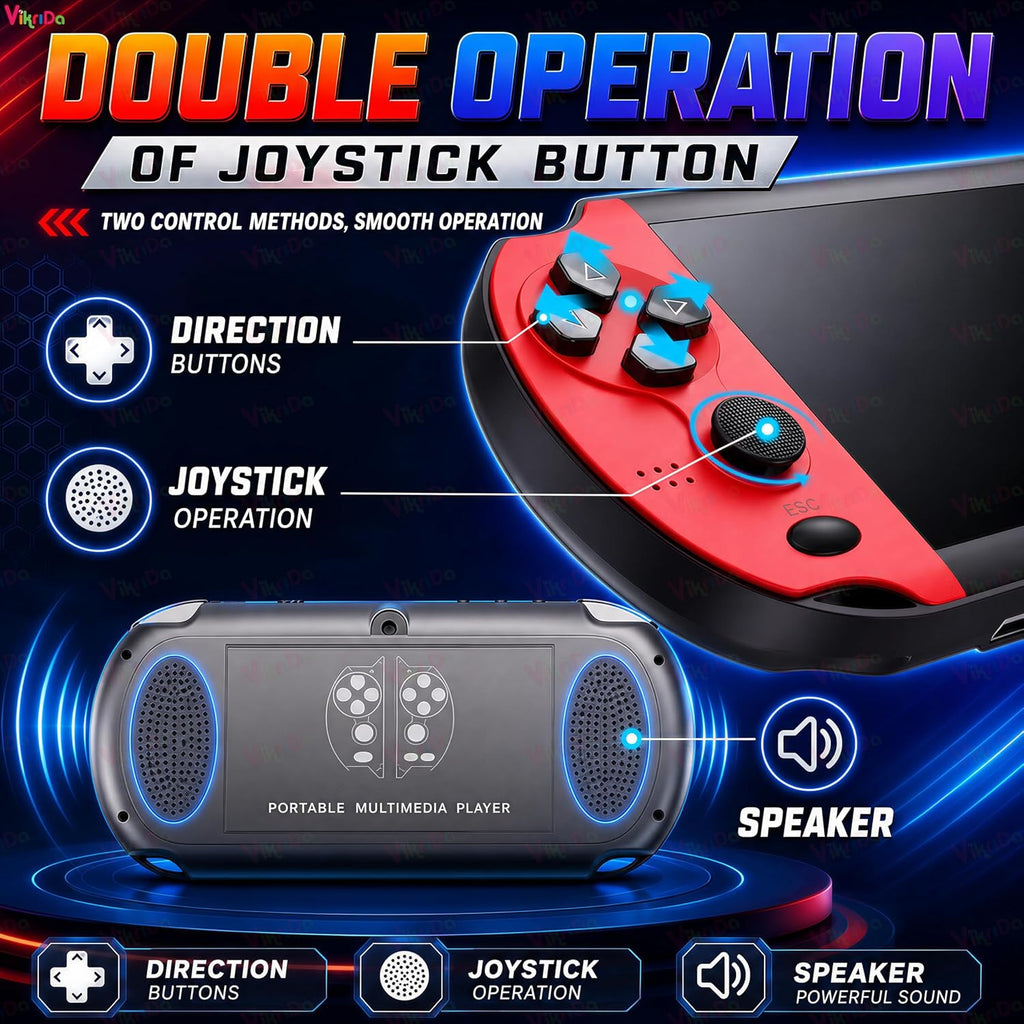 X7 Plus Handheld Game Console – Portable Retro Gaming Player