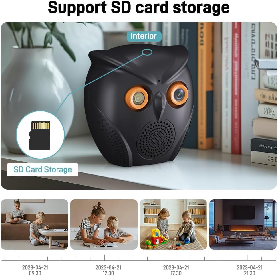 Owl WiFi Security Camera 1080p