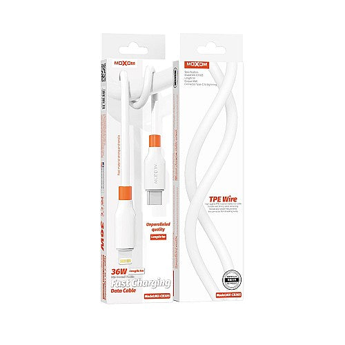MOXOM MX-CB305 36W USB-C to Lightning Fast Charging Cable