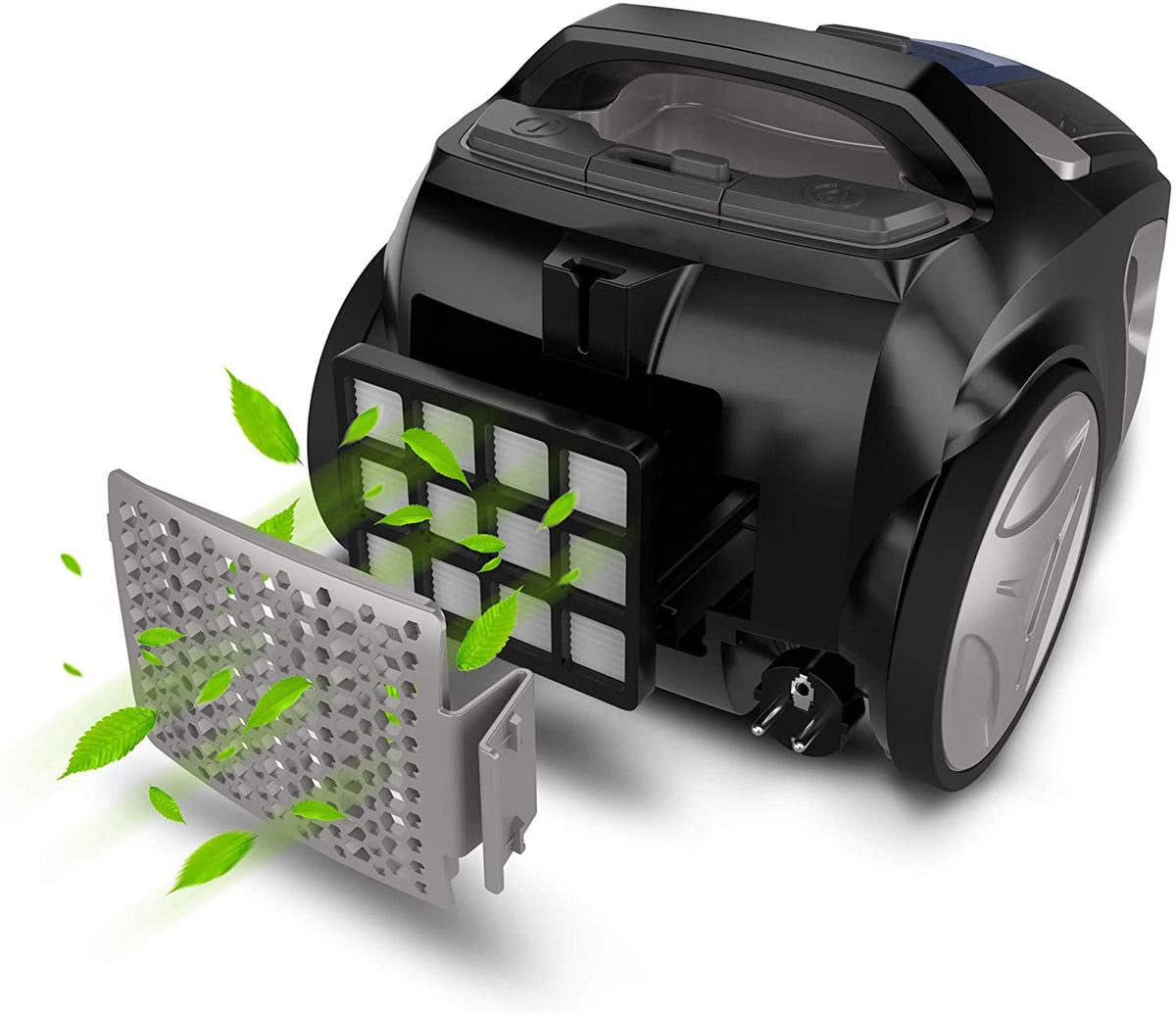 National Bagless Vacuum Cleaner 2500W Inverter – Made in Italy