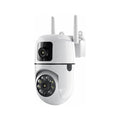 Dual Lens 4K WiFi Security Camera – 5MP | 4G+WiFi | 360° PTZ | IP66 Weatherproof | Two-Way Audio