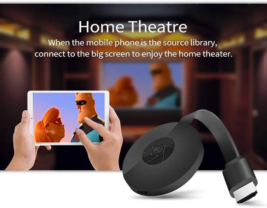 CromeCast 4K Wireless TV Streaming Dongle
