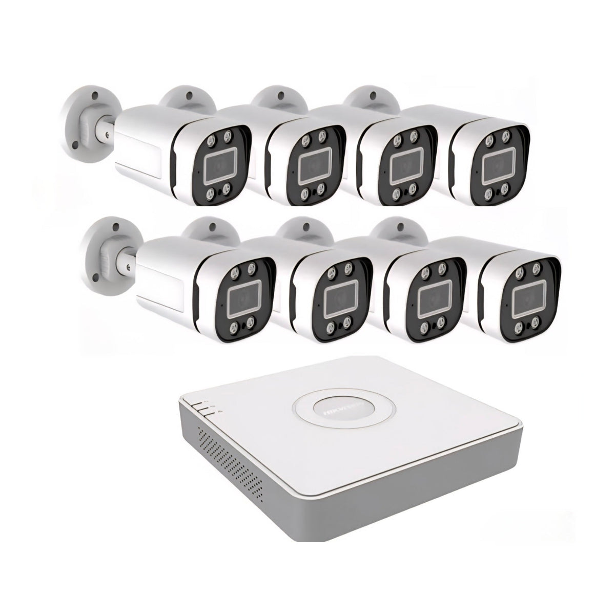 AHD 8-Camera CCTV Security Kit — 5MP Full HD with 500GB HDD