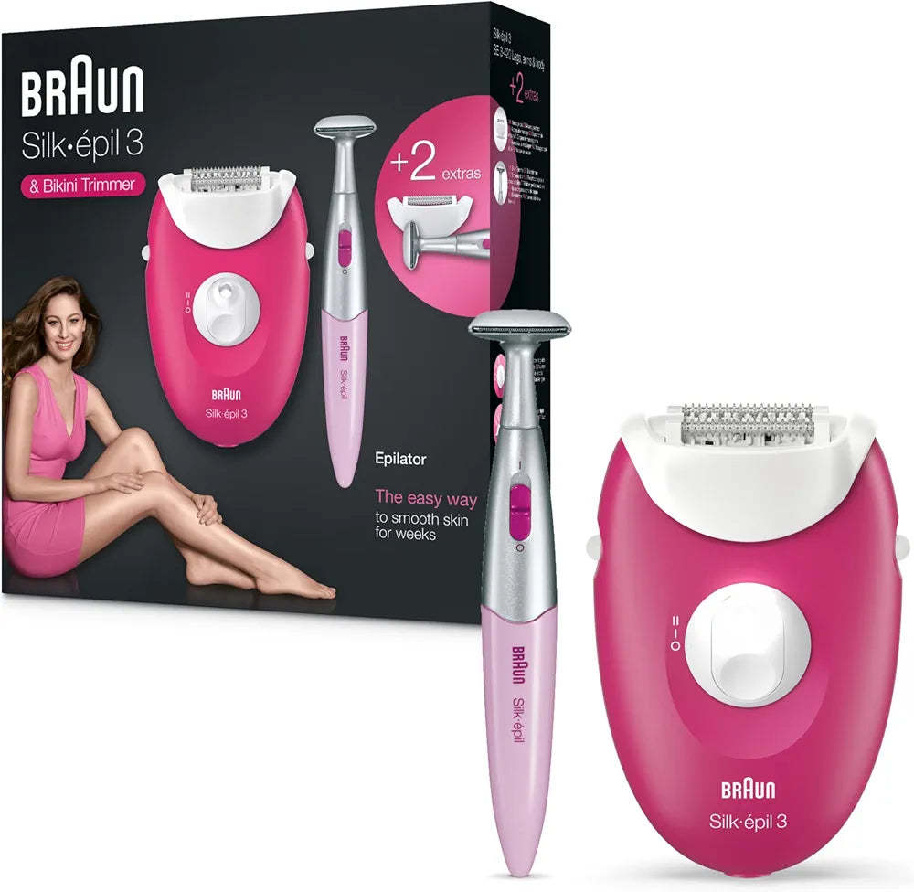 Braun Silk-épil 3 SE3-420 Epilator & Bikini Trimmer