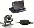 4.3" Foldable Car Backup Camera Kit – Wireless with 12 LED Night Vision & LCD Moni
