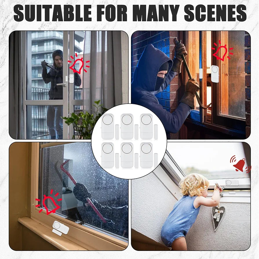 Door & Window Burglar Alarm Sensor