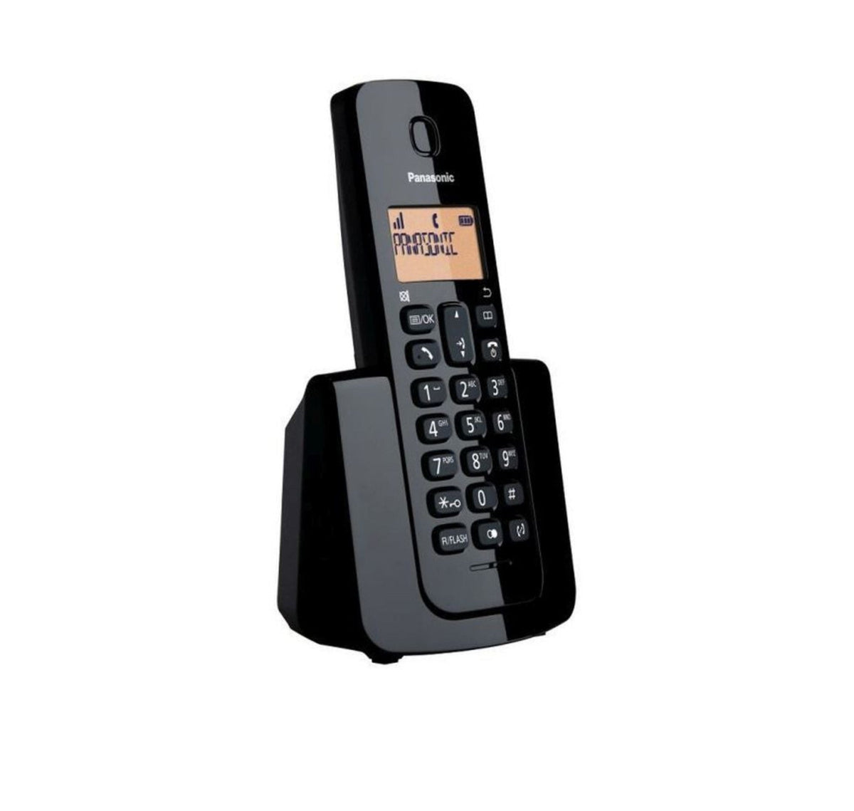 Panasonic KX-TGB110 Digital Cordless Phone with Caller ID – Black