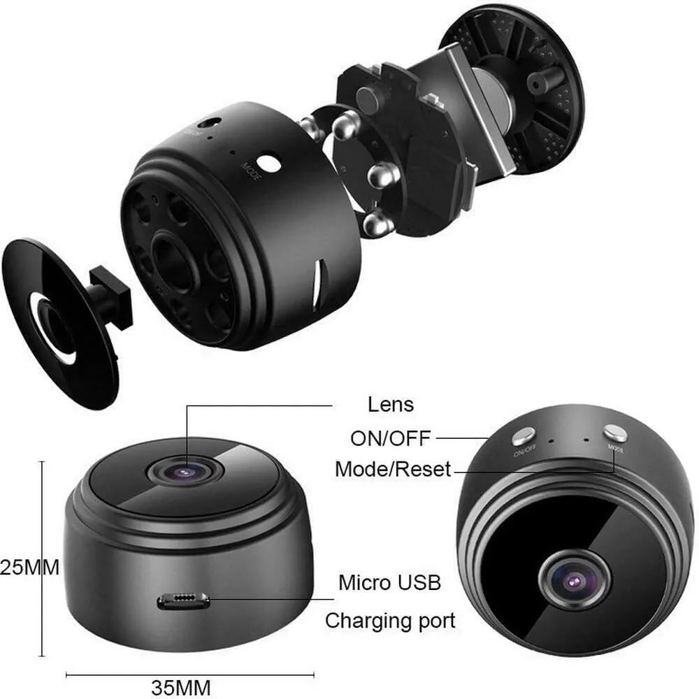 Mini WiFi Camera 1080p Full HD