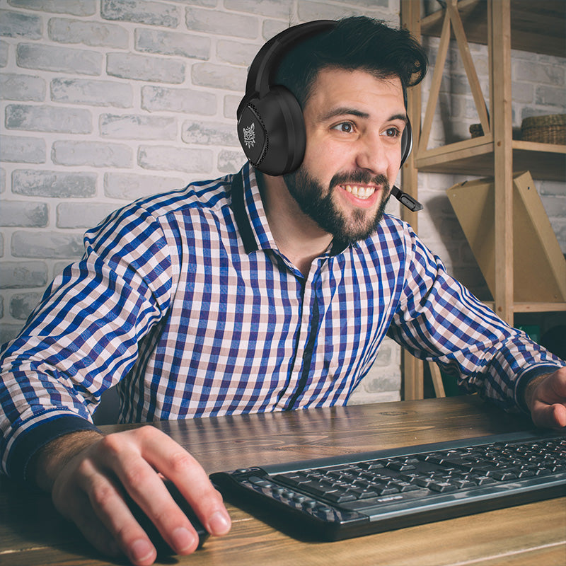 ONIKUMA Wired Gaming Headset – 3D Sound & HD Noise-Cancelling Mic