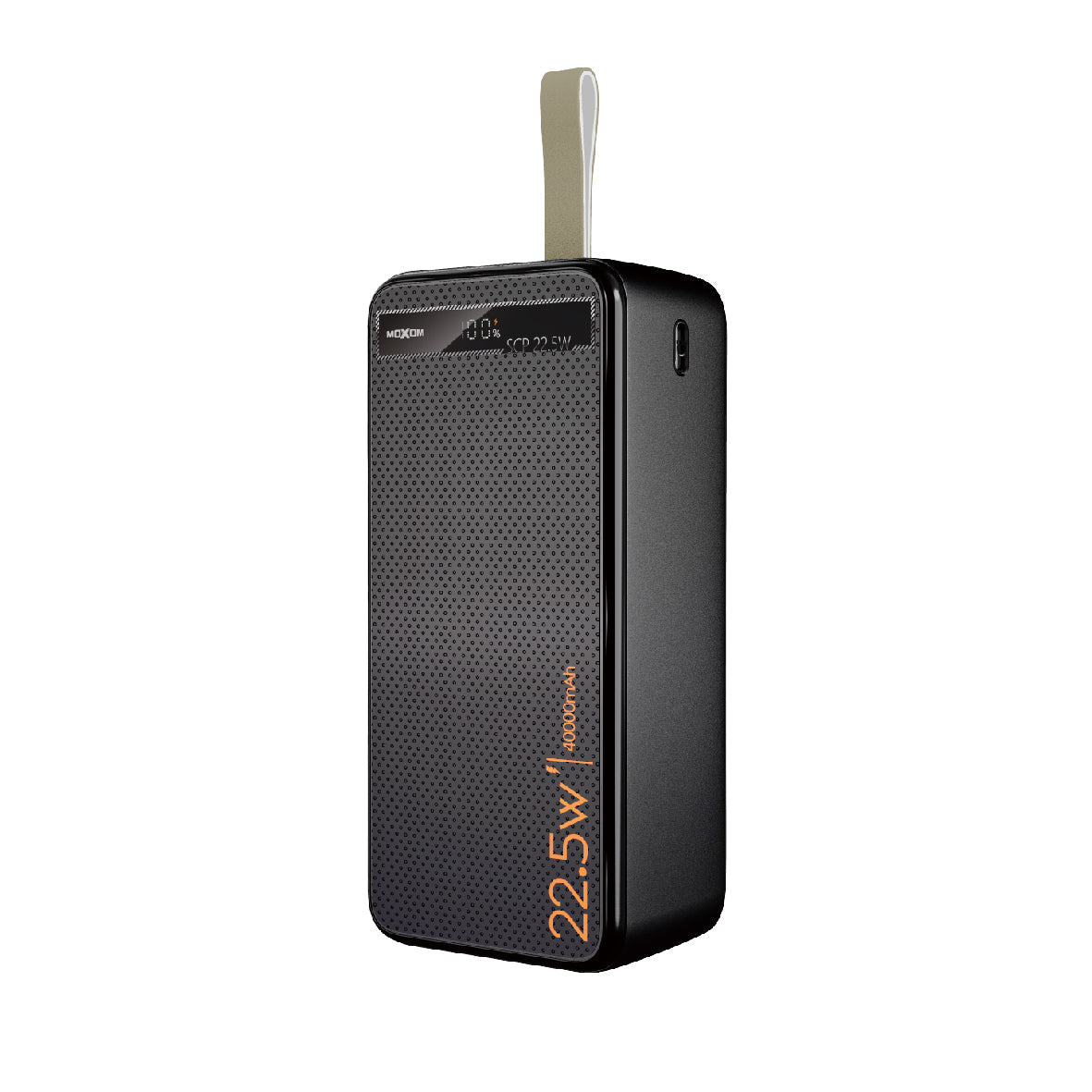 MOXOM MX-PB157 40000mAh Power Bank – 22.5W Fast Charging, PD20W, Built-in Cables