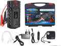 High Power 99900mAh Car Jump Starter – 1200A Peak, Air Compressor, 4 USB Ports