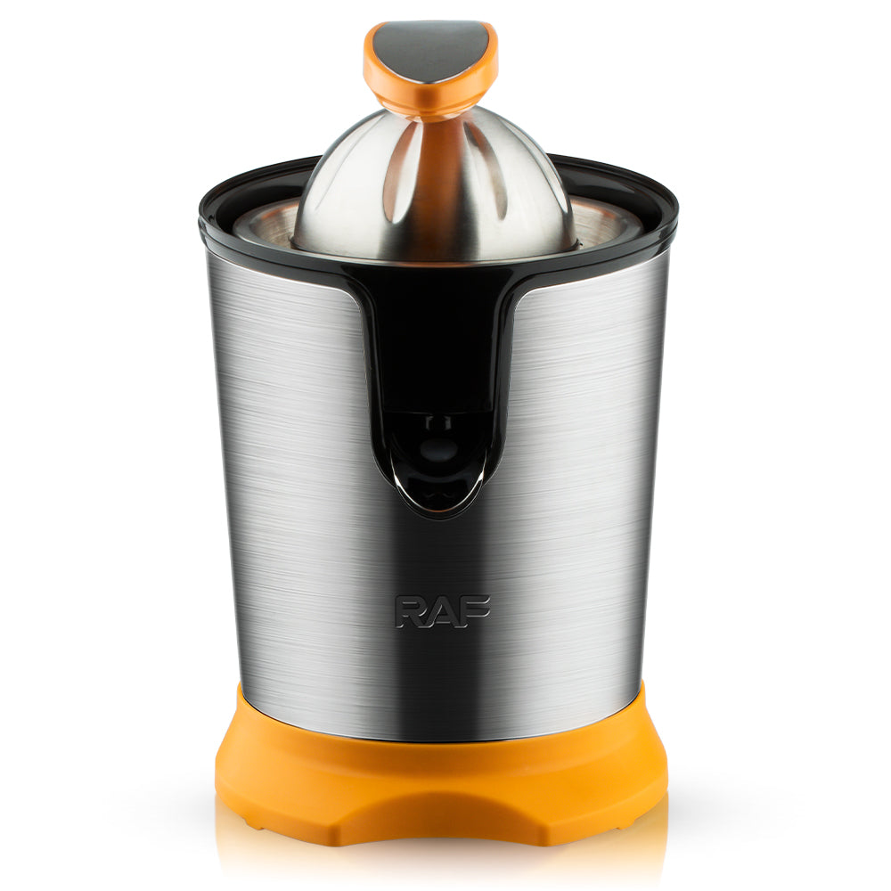RAF R.623B Electric Citrus Juicer 400ML – 180W Stainless Steel with Bidirectional Rotation