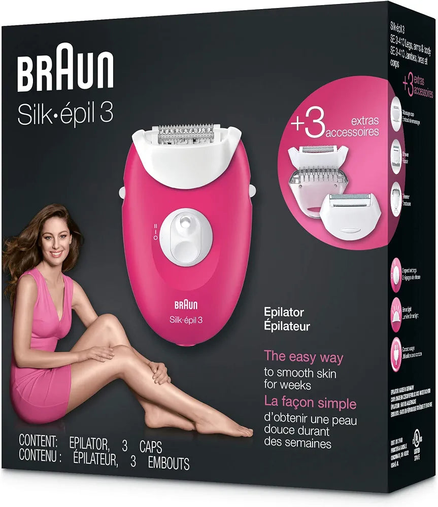 Braun Silk-épil 3 Epilator SE3-410