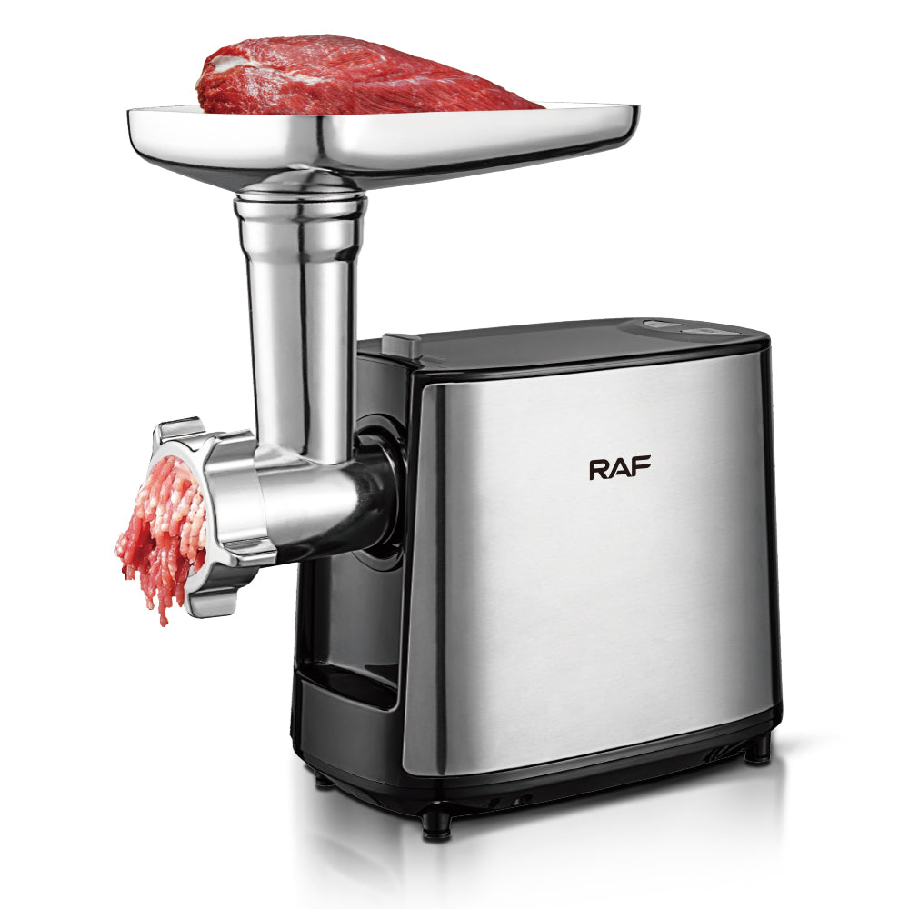RAF Electric Meat Grinder 1000W – Heavy Duty Stainless Steel | Model R.3373