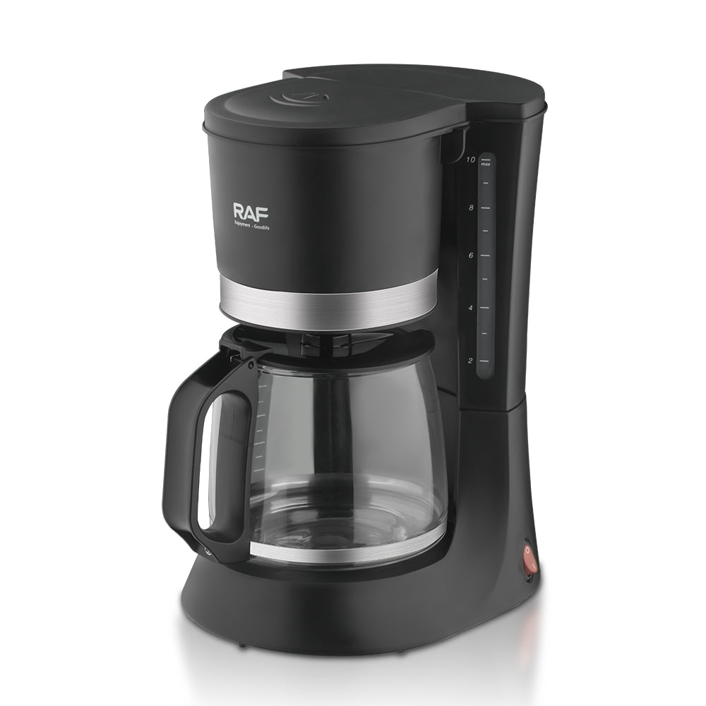 RAF R.132 Coffee Maker 1.2L – 680W Drip Filter Machine with Anti-Drip & Keep Warm
