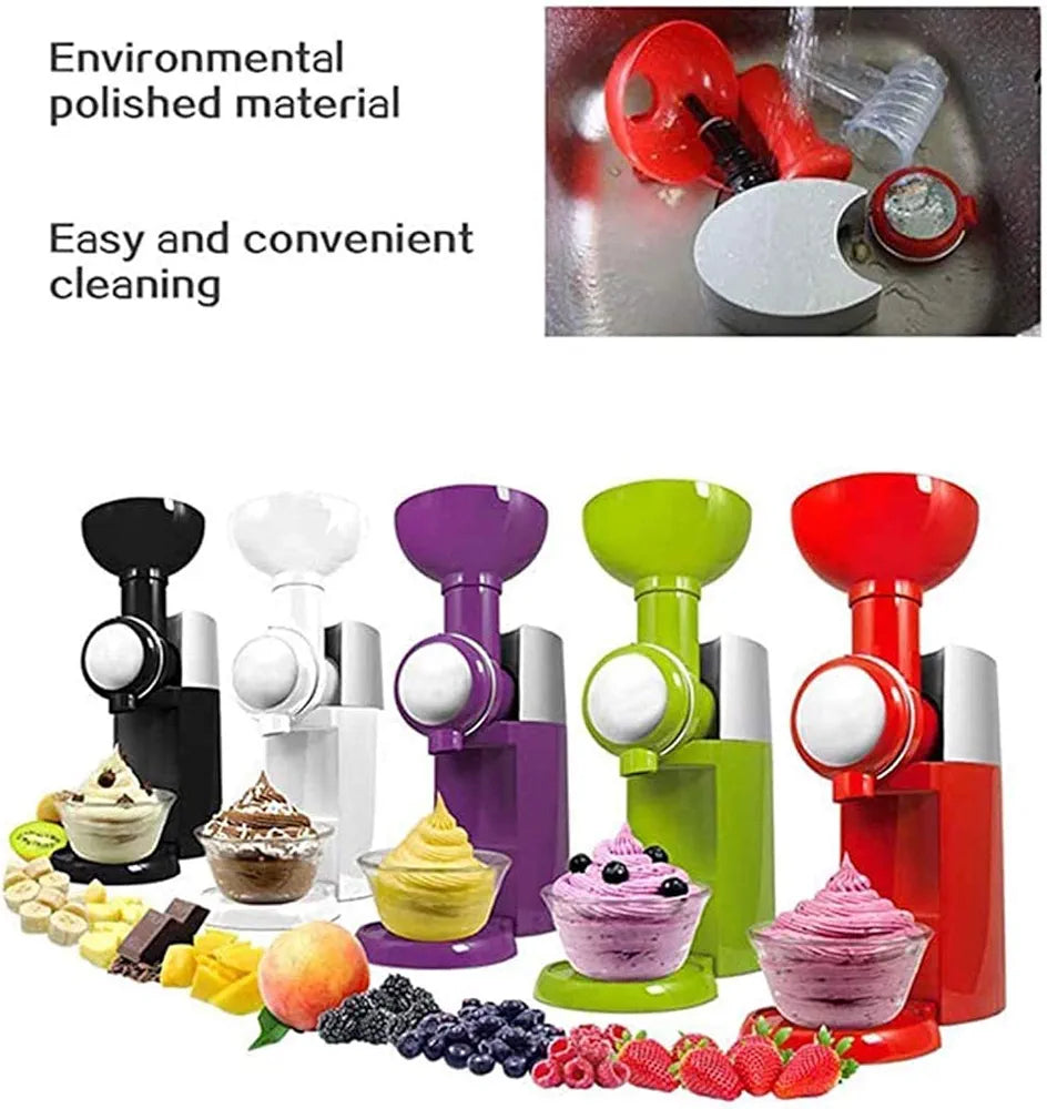 Frozen Fruit Ice Cream Maker Machine – 3 Colors Available