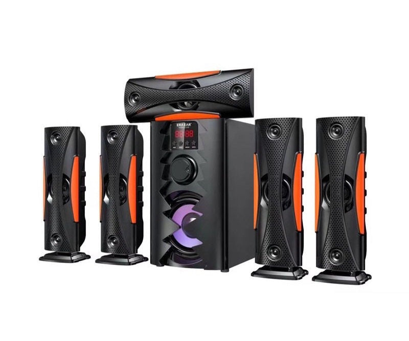 Era Ear 5.1 X-Bass Home Theater Speaker System – 3000W