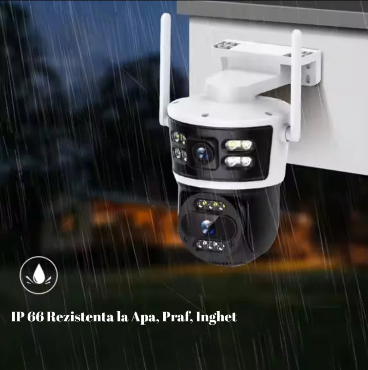 Dual-Lens 4K WiFi Security Camera – ICAM365
