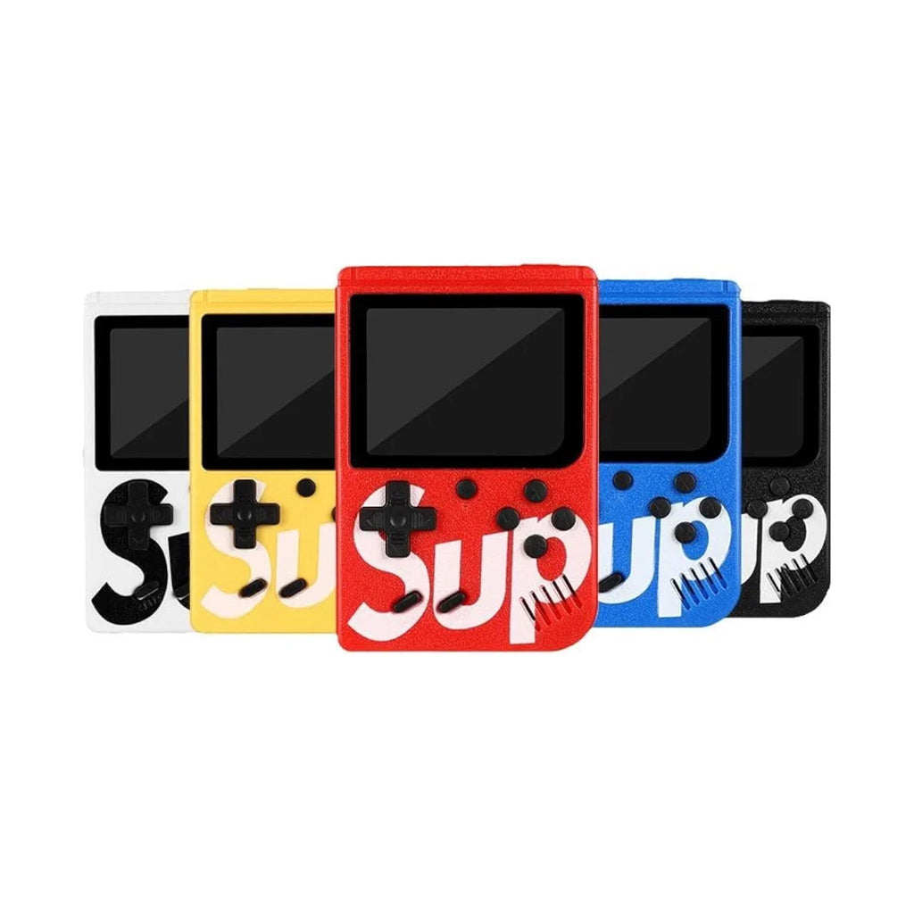 SUP Retro Handheld Game Console – 400 Built-In Games, 3" Screen, TV Output, 2-Player Ready