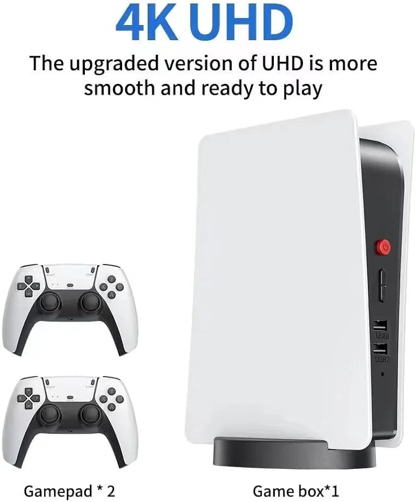 Top angle view of 2.4G wireless gamestation