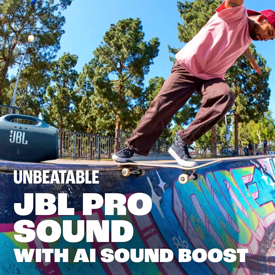 JBL Boom Box 4 Mini Portable Bluetooth Speaker