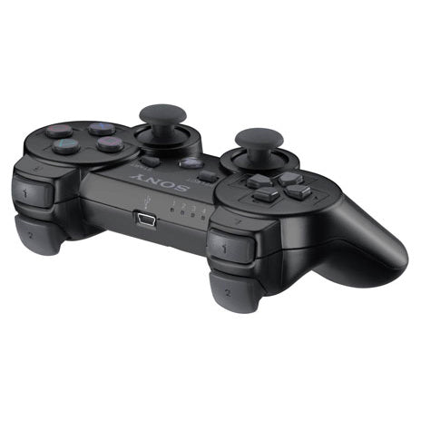 PS3 Gaming Controller – Black, Blue & Red