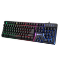 MeeTion K9300 Rainbow Backlit Gaming Keyboard – Wired USB, 104 Keys