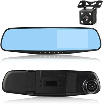 Compact mirror dash cam design