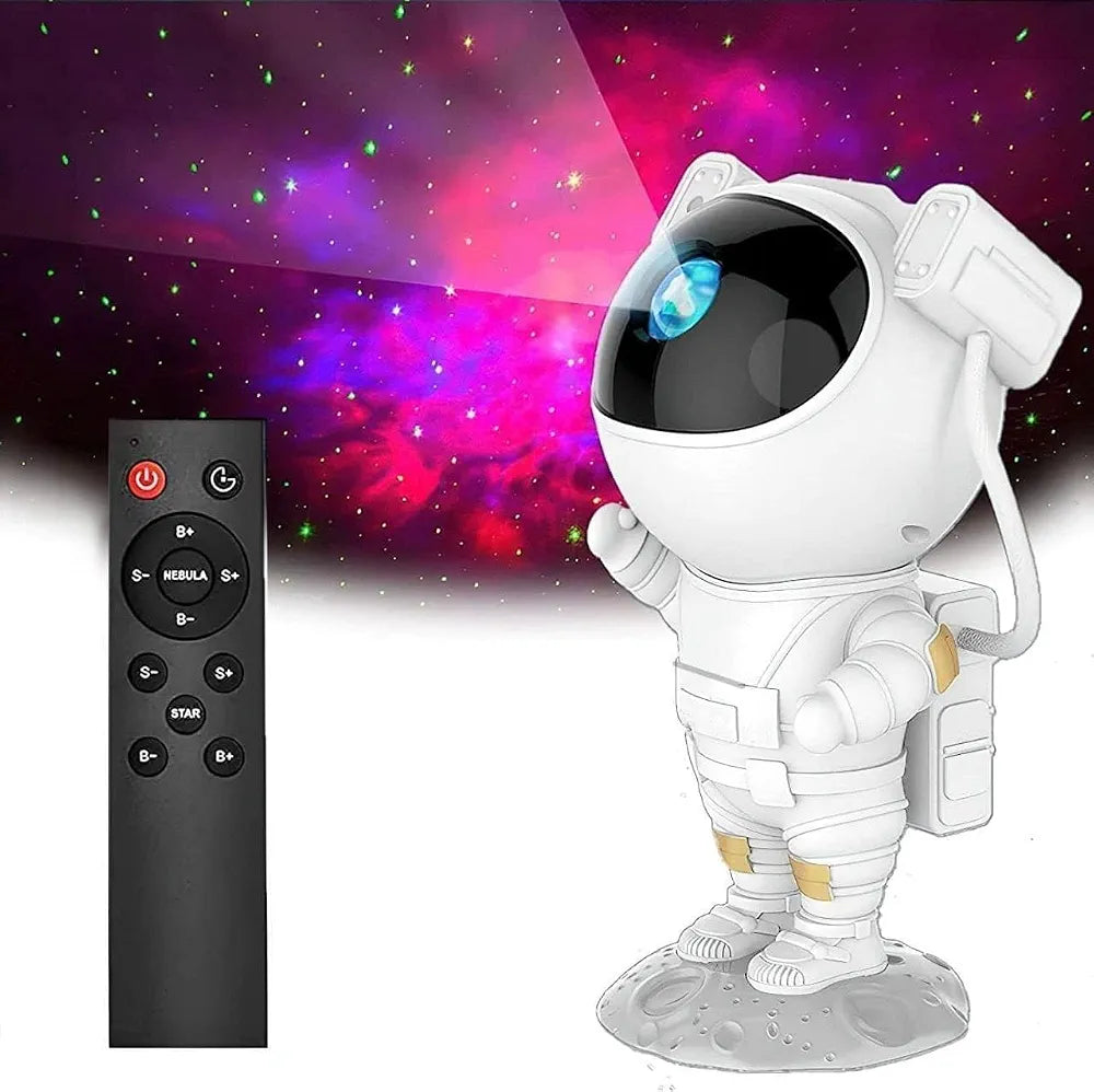 Astronaut Galaxy Projector with Bluetooth Speaker & Remote