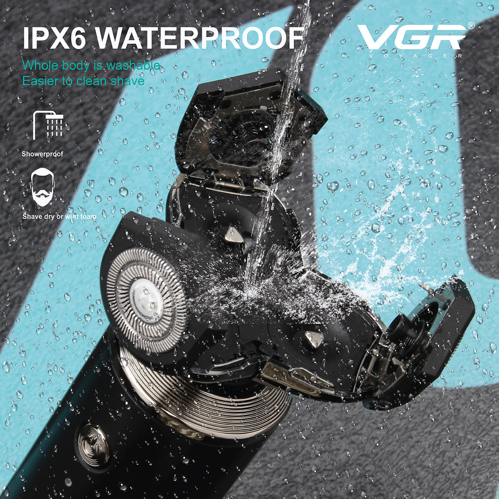 VGR V-317 Waterproof Electric Rotary Shaver