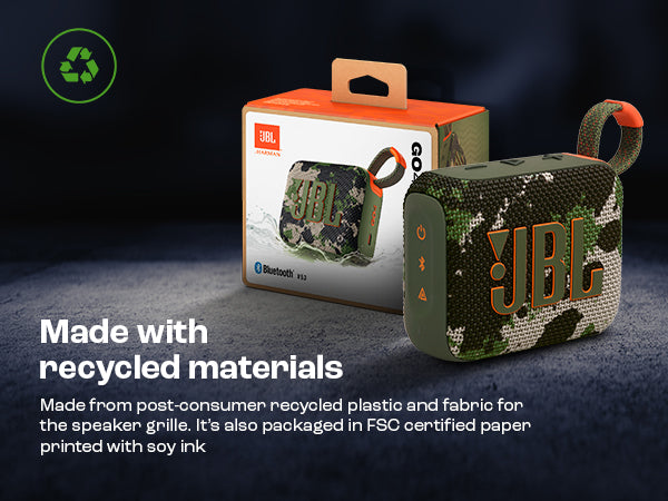 JBL Go 4 Portable Bluetooth Speaker