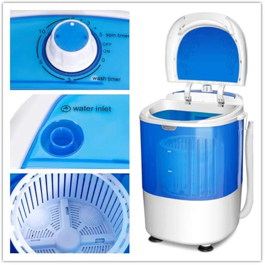 Mini Washing & Drying Machine – 45L XXL Capacity