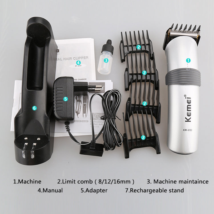 Kemei KM-699 Professional Rechargeable Hair Clipper