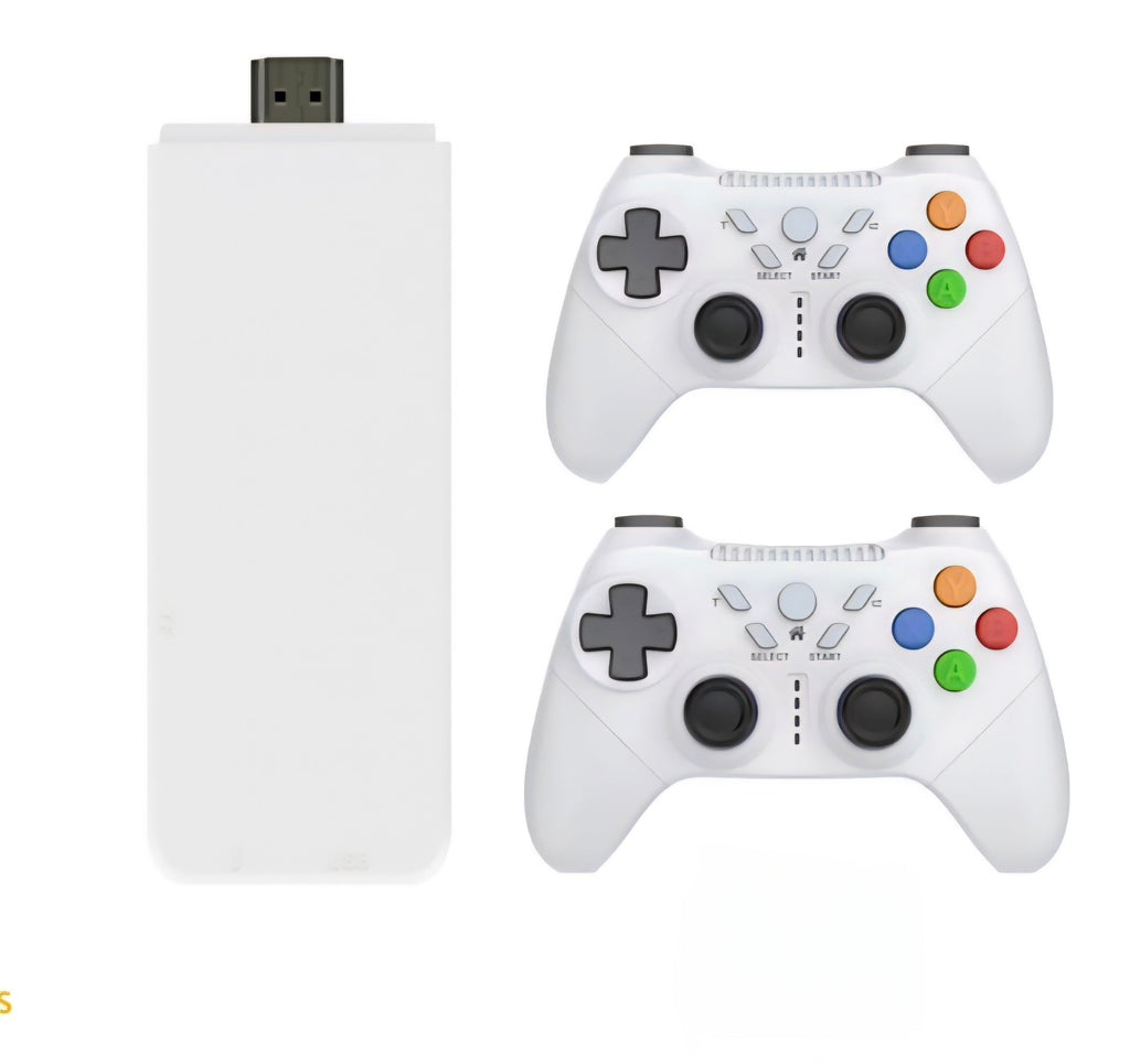 GameStick 4K – Wireless Retro Game Console with 2 Controllers