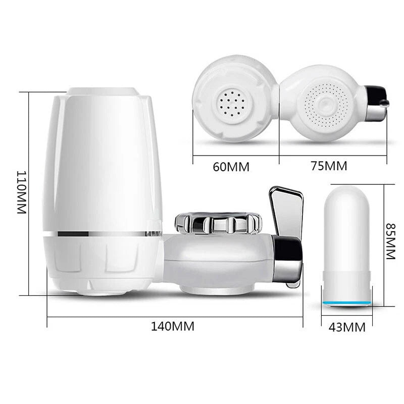 Faucet Water Filter Purifier with Ceramic Filtration System
