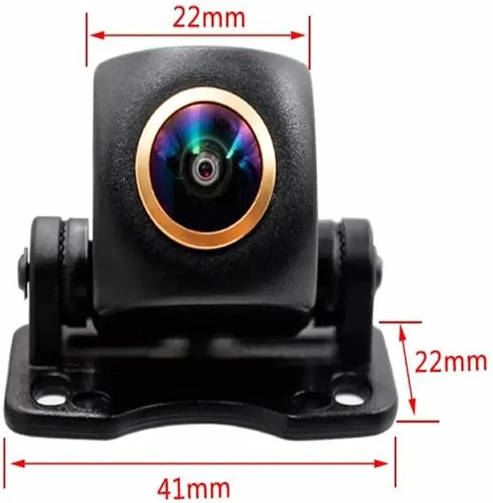 4K Ultra HD 180° Car Rear Camera – Night Vision, Waterproof, Metal Body