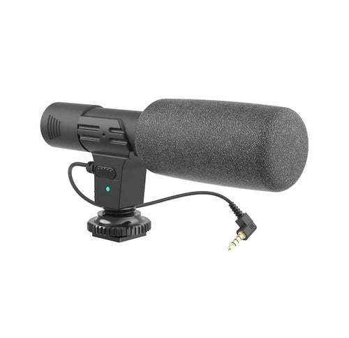 External microphone included with the smartphone vlogging kit