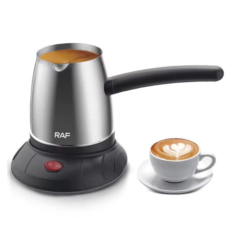 RAF Electric Coffee Pot - Stainless Steel
